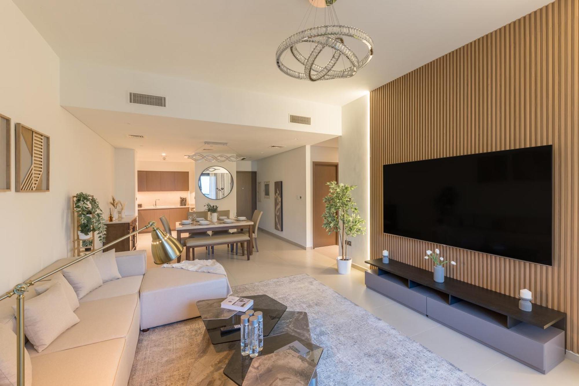 Apartment Spacious 3br Maids Burj Khalifa View Dubai